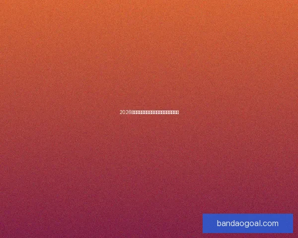 2026世界杯最新赛程战况全解析与竞猜策略指南